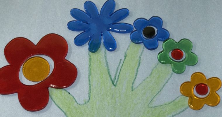 HANDPRINT FLOWERS