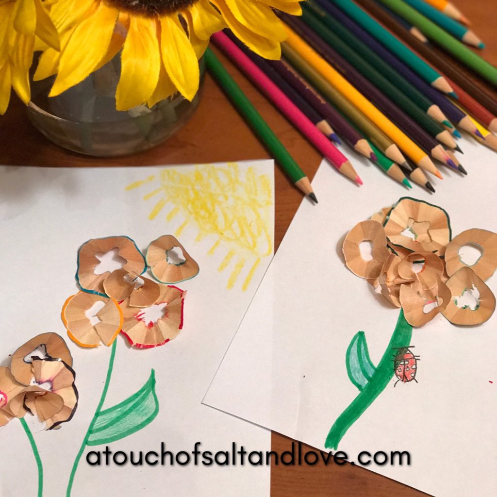 Pencil Shaving Flowers A Touch Of Salt And Love