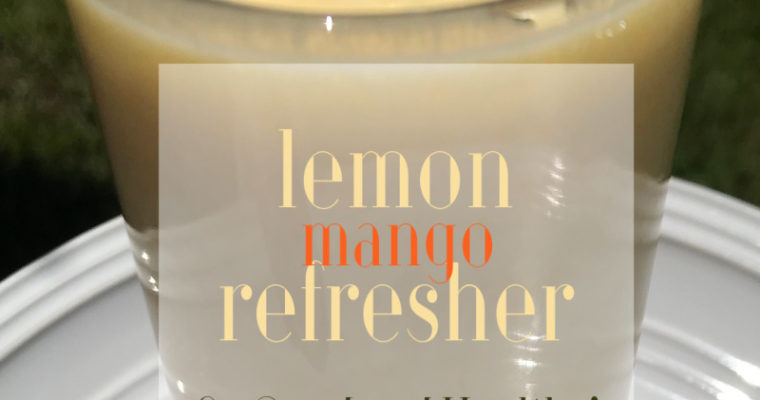 Lemon Mango Refresher